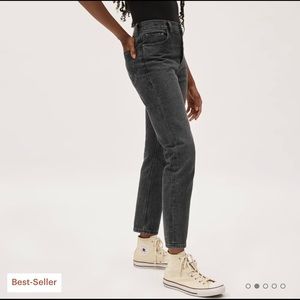 NWT Everlane The Cheeky Jean Straight, Black